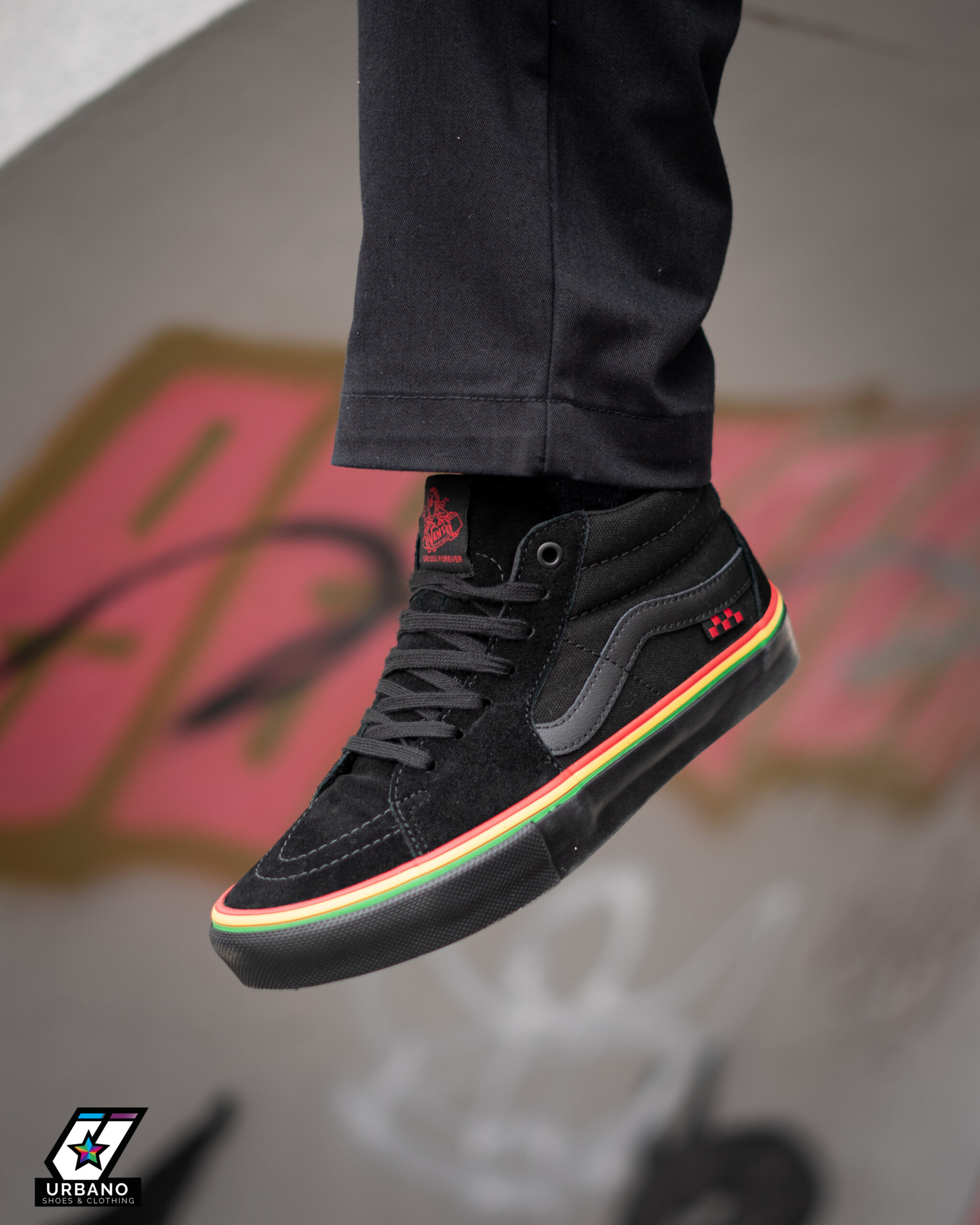 Rasta black Mid hi - Image 2
