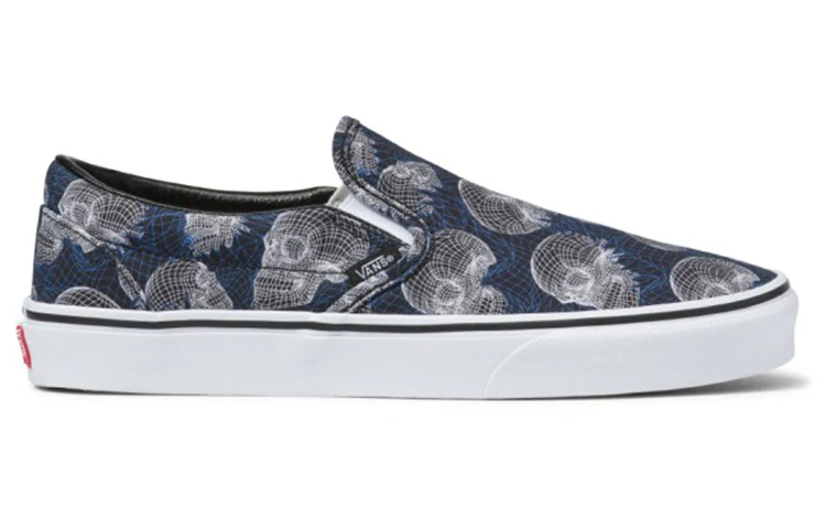 Vans Slip-on Blue White VN0A33TB9IB - Image 2